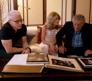 Tony Susan Bennett Anderson Cooper photo